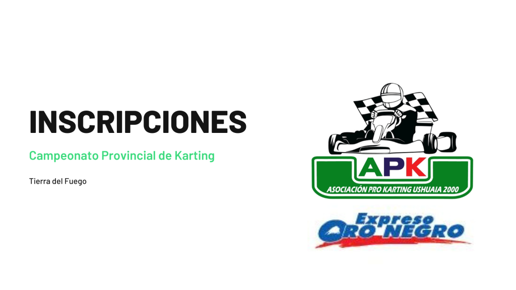 INSCRIPCIONES 6ta FECHA –&nbsp;USHUAIA